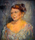 Joyce Poposki Pacer painting
